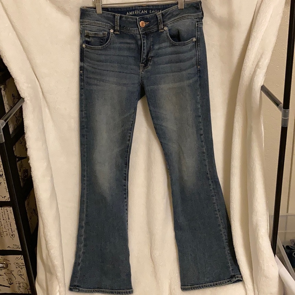 American Eagle Kick Boot Denim